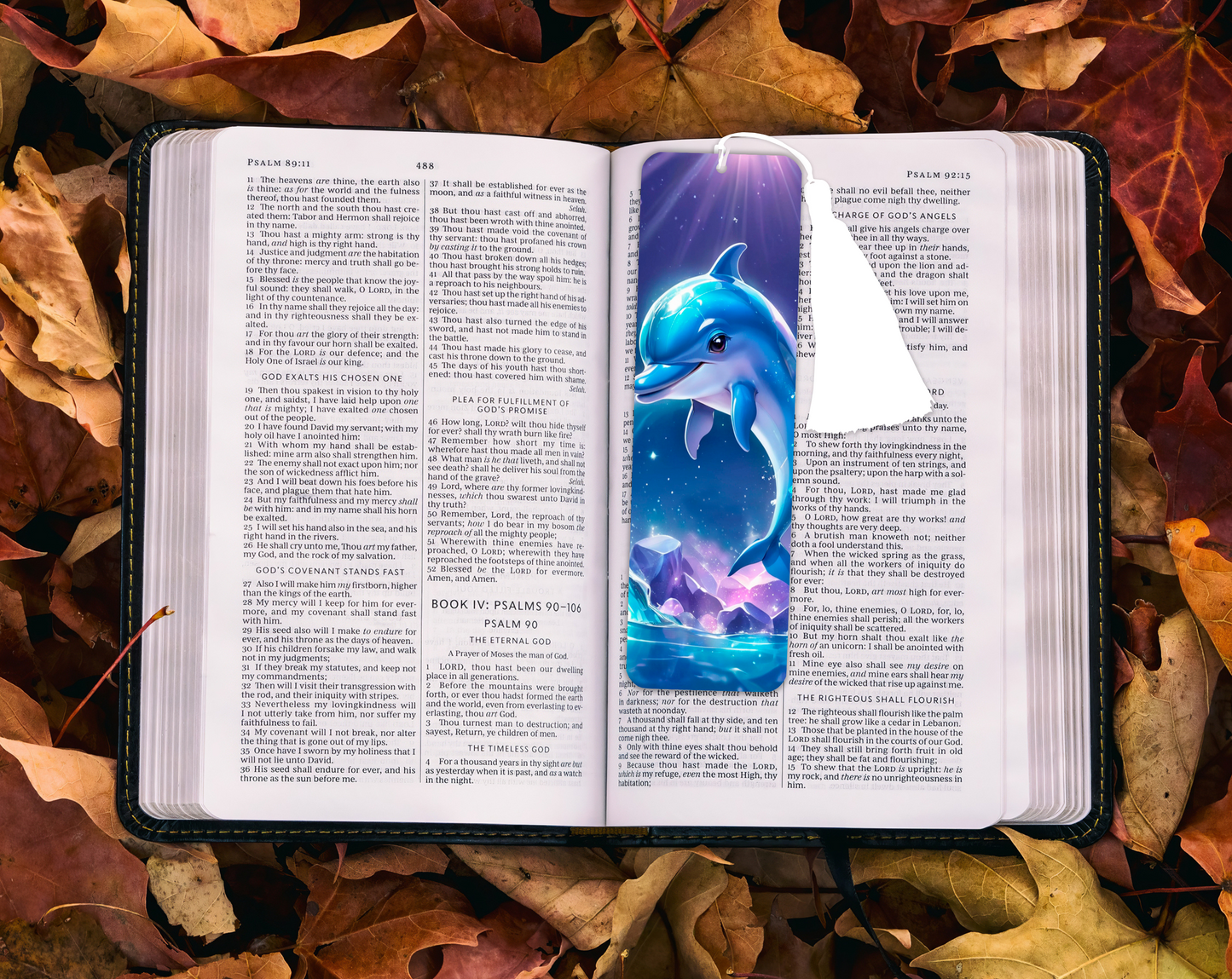 Dolphin Aluminium Bookmark, Stylish Metal Page Marker for Books,Journals