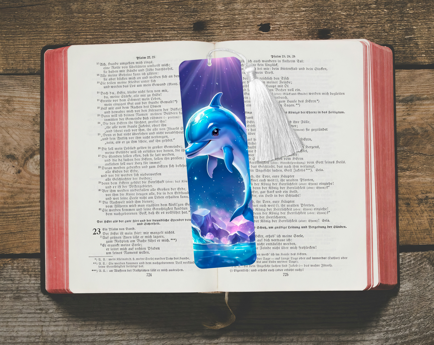 Dolphin Aluminium Bookmark, Stylish Metal Page Marker for Books,Journals