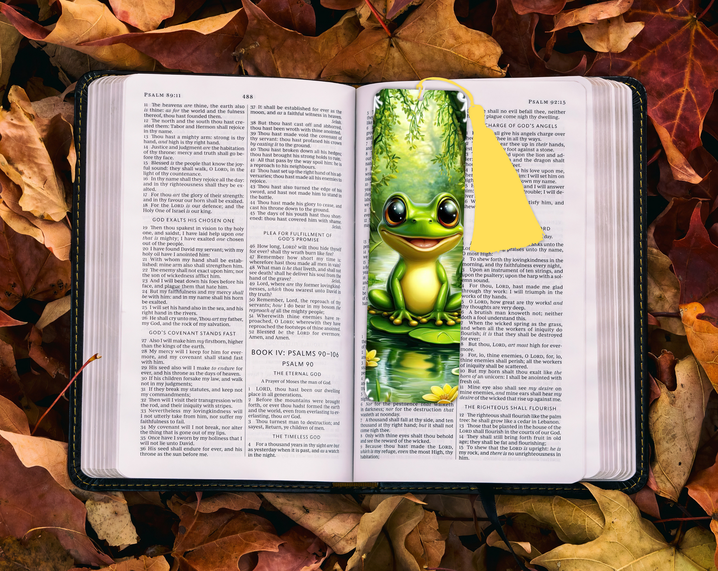 Frog Aluminium Bookmark, Stylish Metal Page Marker for Books,Journals