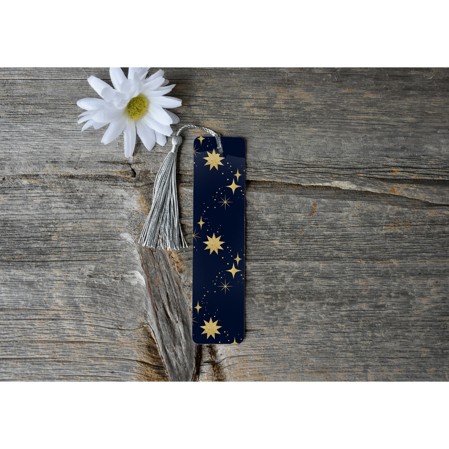 Aluminium Bookmark with Tassel - Stylish Metal Page Marker for Books and Journals