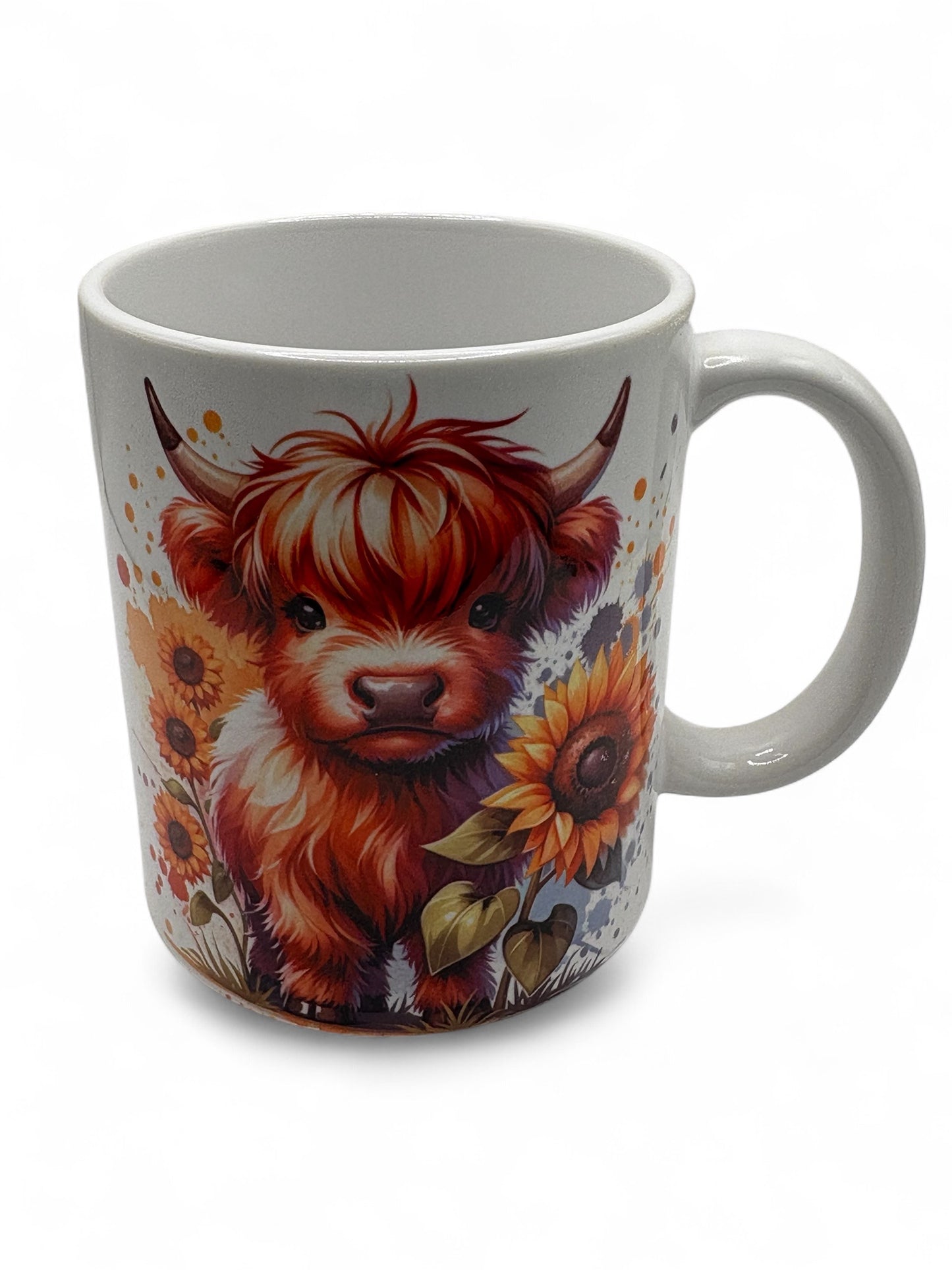 Highland Cow Coffee Mug 11oz Tea Cup Gift for Coffee Lovers