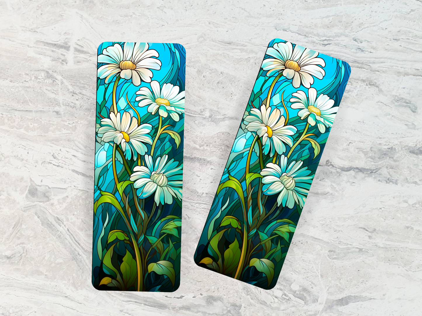 Lovely illustrated Spring Daisy printed bookmark, Page Saver, Book Lover Gift (Copy)