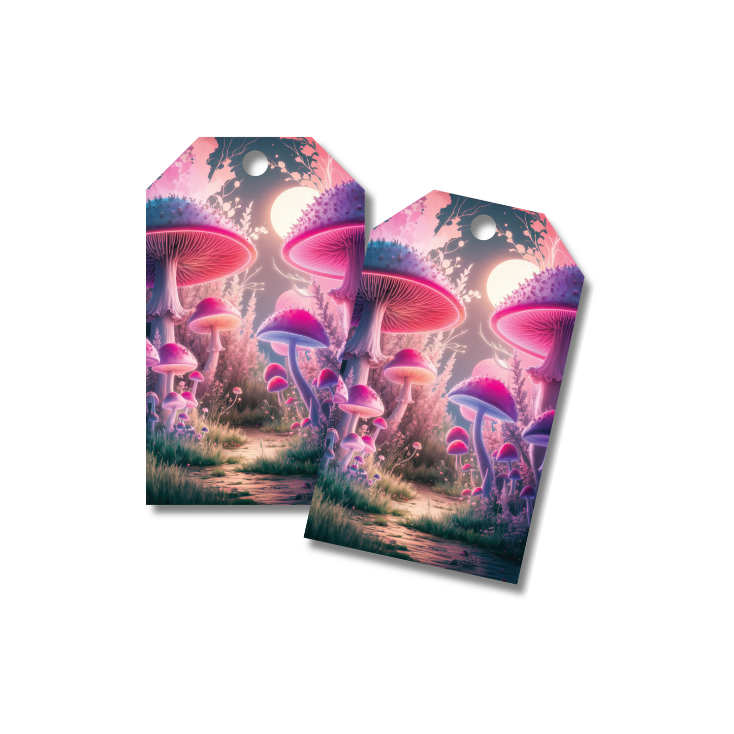 12 X Fairyland Gift Tags, Gift Wrapping, Luggage Tags, Card Making