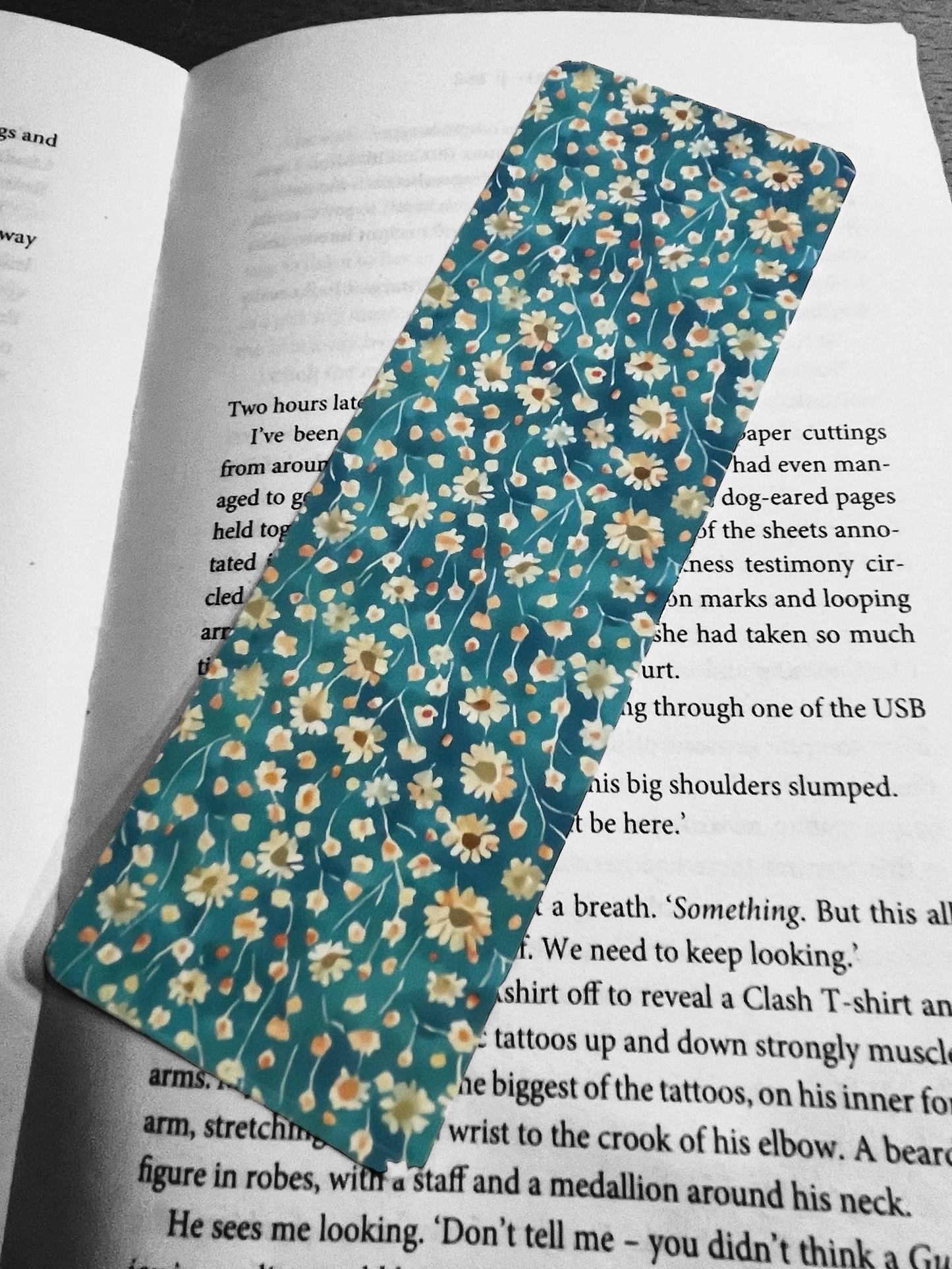 Lovely illustrated Daisy bookmark, Page Saver, Book Lover Gift, (Copy) (Copy)