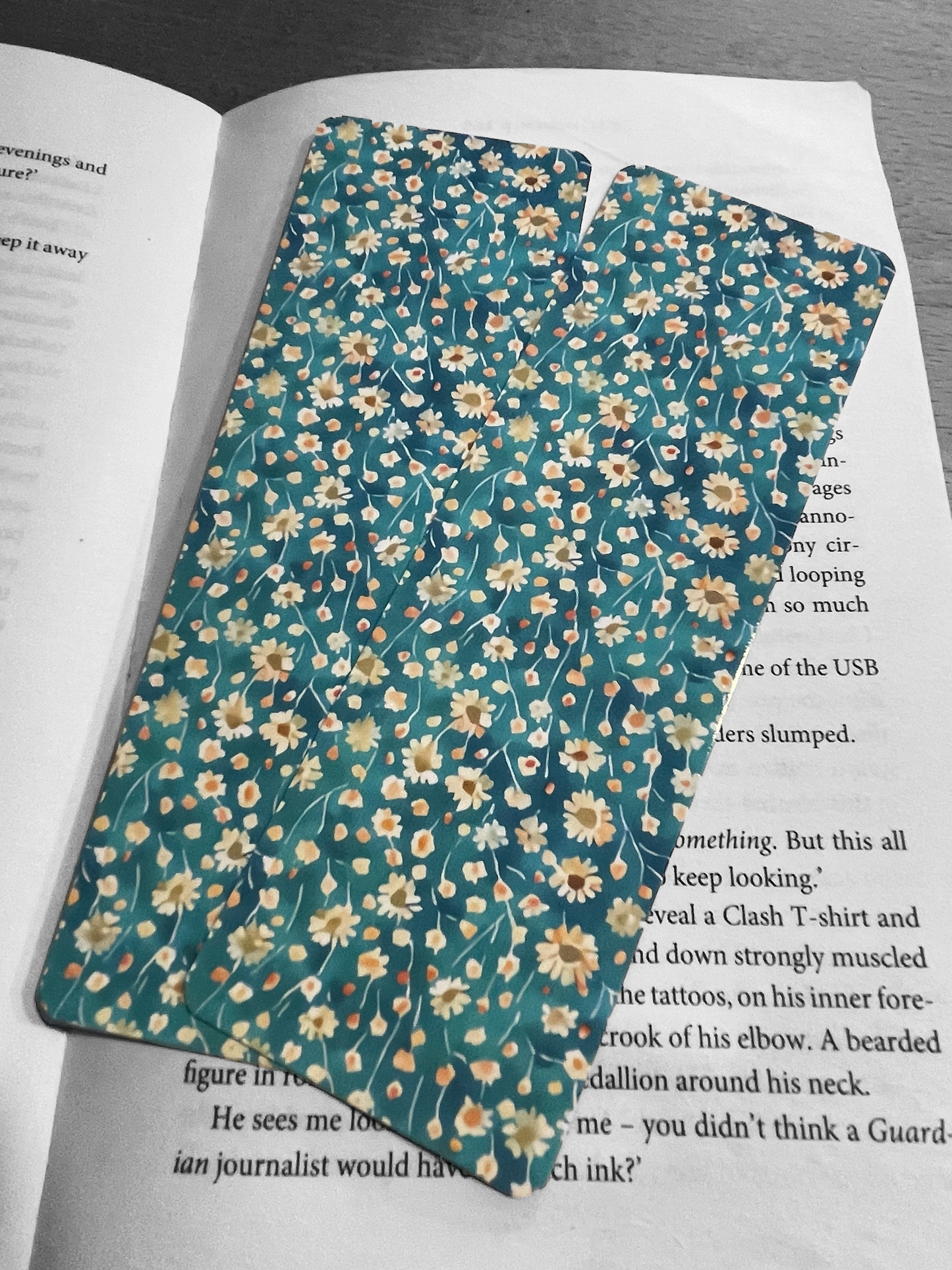 Lovely illustrated Daisy bookmark, Page Saver, Book Lover Gift, (Copy) (Copy)