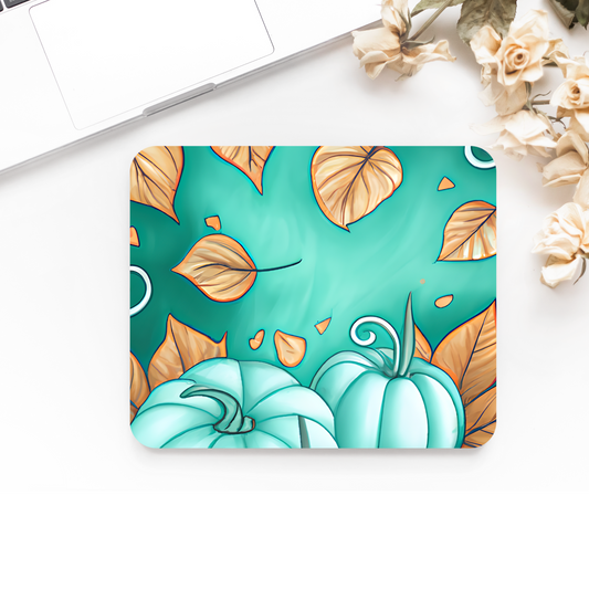 Premium Printed Anti-Slip Mouse Mat - Ultra Durable Kawaii Pumpkin Design