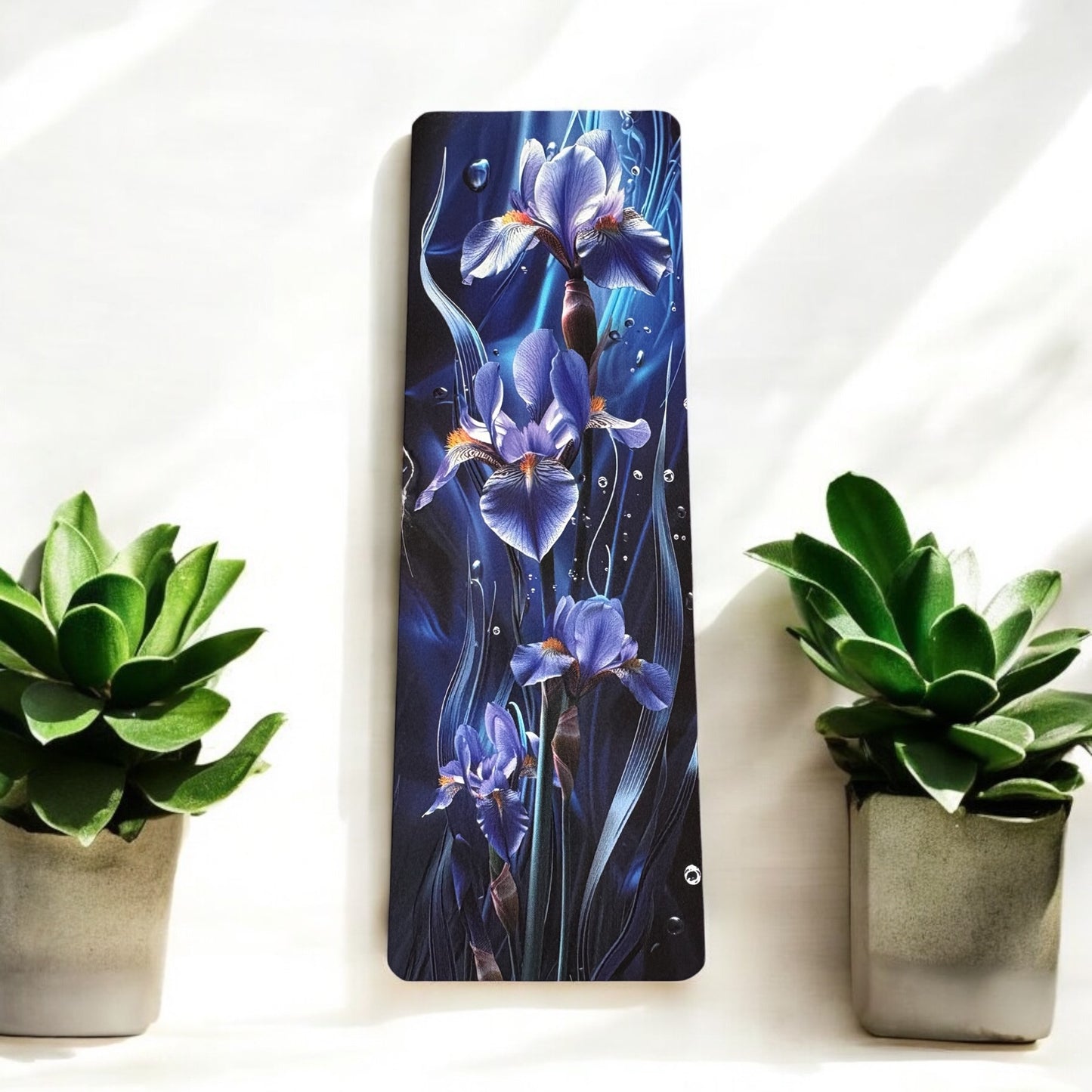 Lovely illustrated Purple Delight printed bookmark, Page Saver, Book Lover Gift