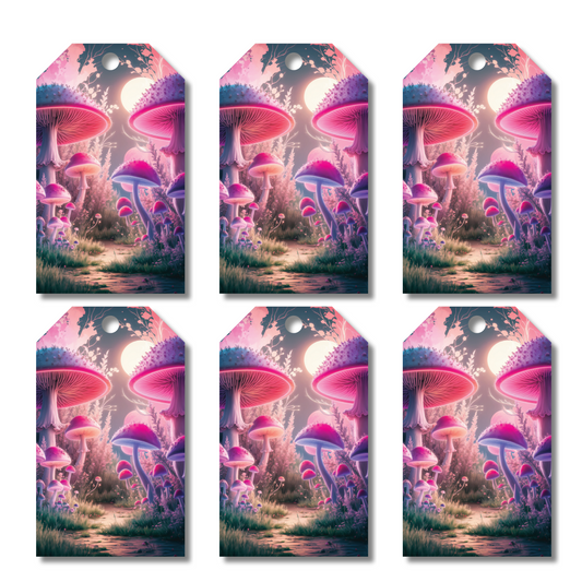 12 X Fairyland Gift Tags, Gift Wrapping, Luggage Tags, Card Making